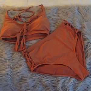 2 piece swimsuit with tassels 🔥🔥🔥